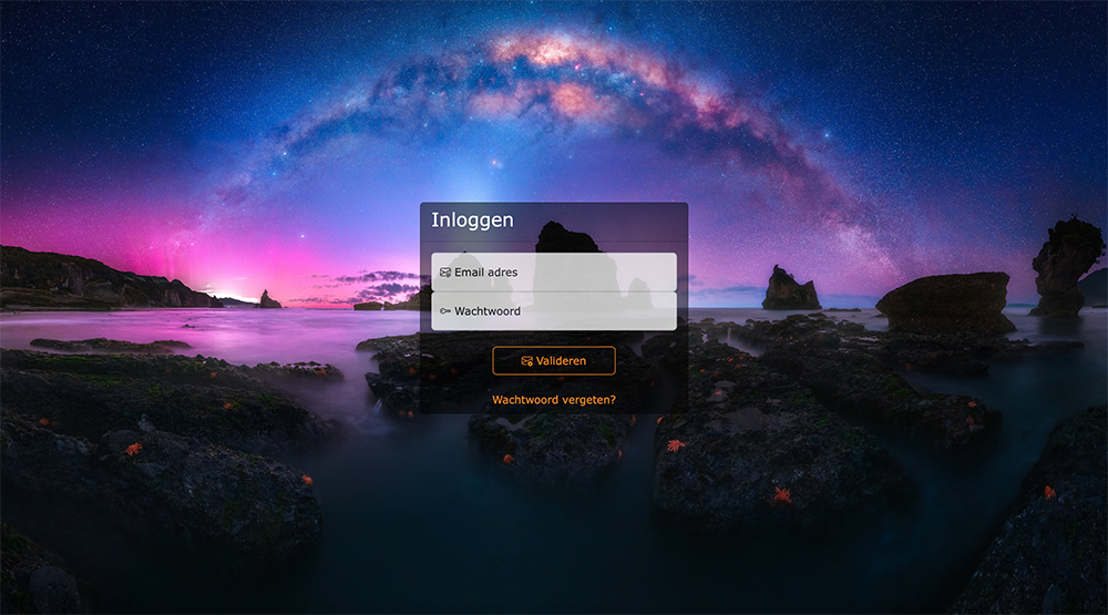 Portal App Login Screen