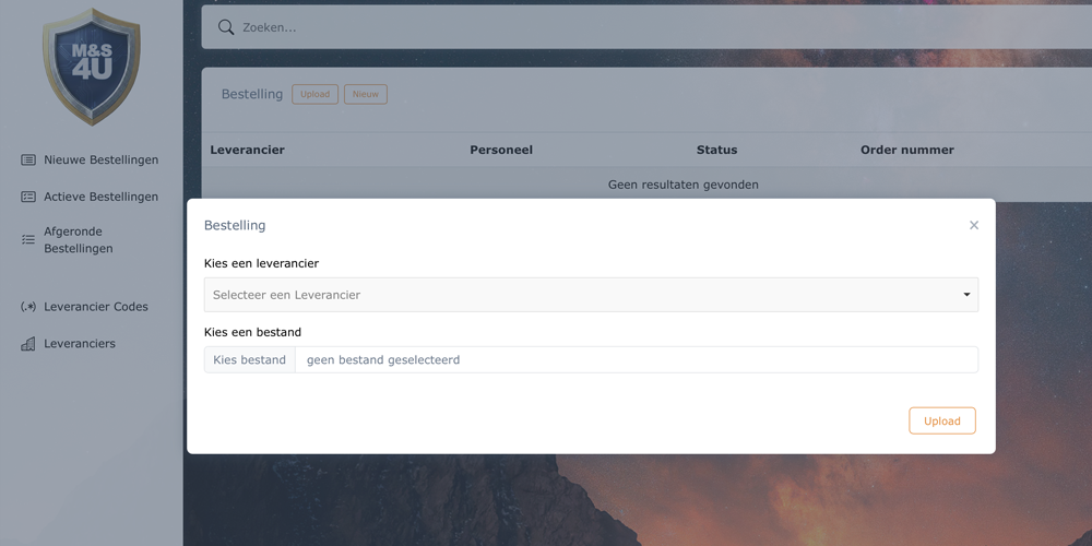 Orders App OCR Input
